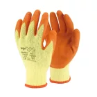 Védőkesztyű poliészter top worker, narancs, l/9