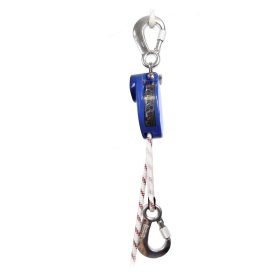 Zuhanásgátló ag10k +9mm kötél +2 alumunium karabiner