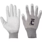 Flicker kötött nylon, tenyér pu, antiszt