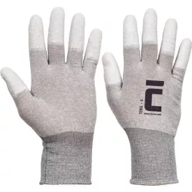 Terel kesztyű kötött nylon, antisztatiku