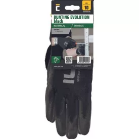 Bunting evo black kesztyű akasztófüllel