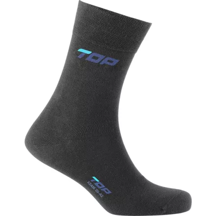 Top adam bl zokni, 80% pamut 17% poliamid 3% elasztán, fekete