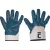 Ruff nitrilre félig mártott kesztyű szil