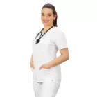 Top medora női orvosi felső bordó