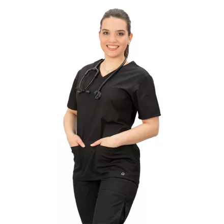 Top medora női orvosi felső szürke