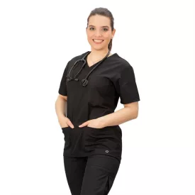 Top medora női orvosi felső fehér