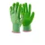 Kesztyű gyerek top smiley latex mártás, gumírozott mandzsetta, zöld