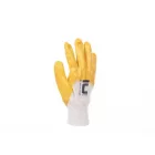 Harrier sárga mártott nitril kesztyű
