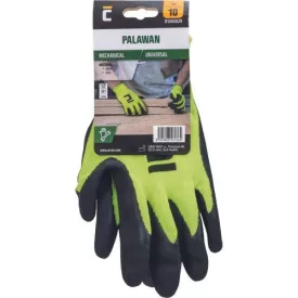 Palawan kesztyű akasztófüles sárga