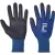 Smew fekete kesztyű nyl-18g/pu tenyér