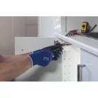 Smew vam kesztyű nylon-18g/pu tenyér