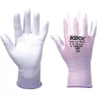 Lovely lilac kesztyű nylon pu