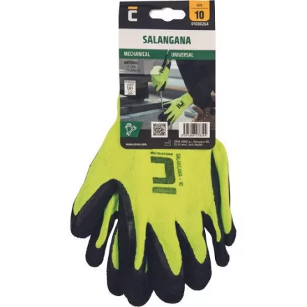 Salangana kesztyű akasztófüles