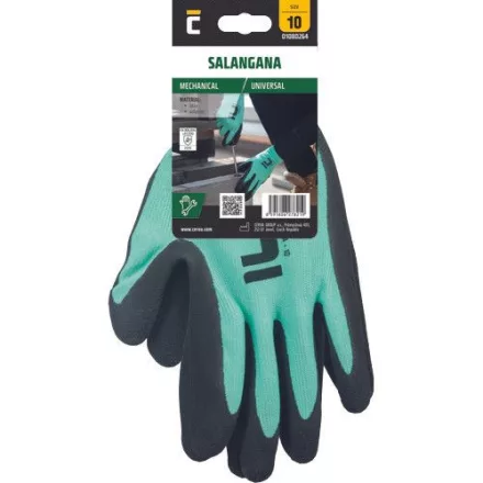 Salangana kesztyű akasztófüles