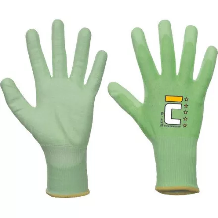 Slaty kesztyű pu cut d