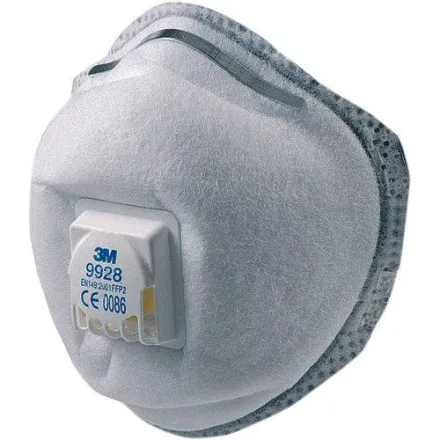 3m 9928 ffp2 nr d ozon szűrőfélálarc sz