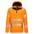 Portwest dx4 hi-vis 1/4 zip hoodie