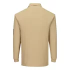 Portwest lángálló galléros hosszú ujjú póló