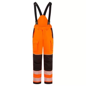 Portwest pw3 modaflame hi-vis lángálló téli kantáros nadrág
