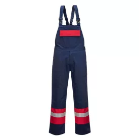 Portwest antisztatikus, lángálló kéttónusú mellesnadrág