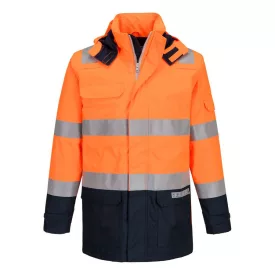 Portwest bizflame multi light arc hi-vis jacket