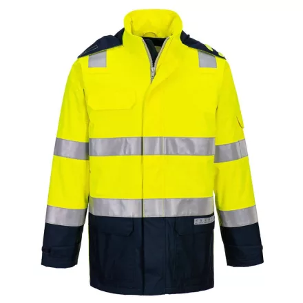 Portwest bizflame multi light arc hi-vis jacket