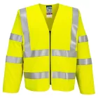 Portwest bizflame hi-vis lángálló cipzáras mellény