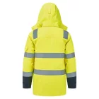 Portwest bizflame rain+ hi-vis multi-norm kontraszt lángálló télikabát