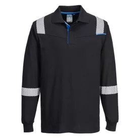 Portwest wx3 flame resistant long sleeve polo