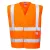 Portwest lángálló, láthatósági mellény