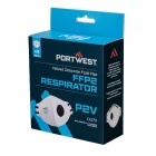 Portwest ffp2 szelepes dolomit összehajtható lapos maszk (3 db)