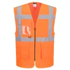 Portwest es1 essential hi-vis mesh cipzáras vezetői mellény