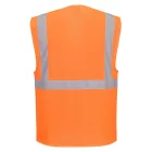 Portwest es1 essential hi-vis mesh cipzáras vezetői mellény