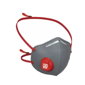   Maszk irudek 425 slov ffp2 szelepes, szürke, universal - 302905100012