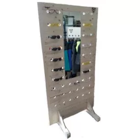  Szemüvegállvány közepes 188cm magas 115cm széles 2x35cm mély top - TOP_SZ_ALLVANY_KOZEPES