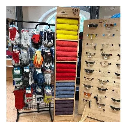 Törölközőtartó állvány 1 oszlopos 5 fakkos top - TOP_TOWEL_RACK_2