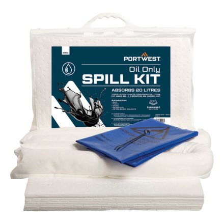 Portwest PW Spill (20 liter) olajfelszívó készlet (6 db)