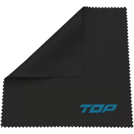   TOP OPTICLOTH tisztítókendő szemüvegekhez, 10db/csomag, fekete